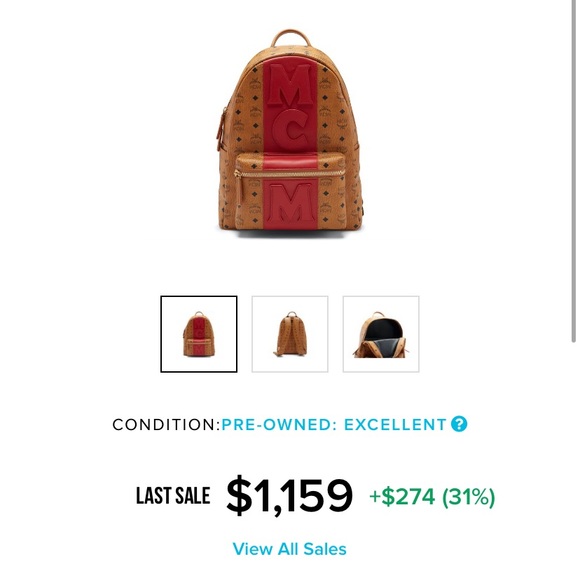 MCM Stark Backpack- Limited Edition - Picture 10 of 11
